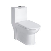 UPC certificate Siphonic One Piece Toilet with famous brand fittings