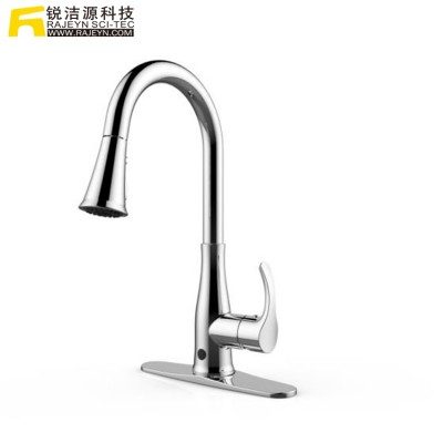 Kitchen Drink Automatic Sensor Shut Off Spout Output Water Faucet